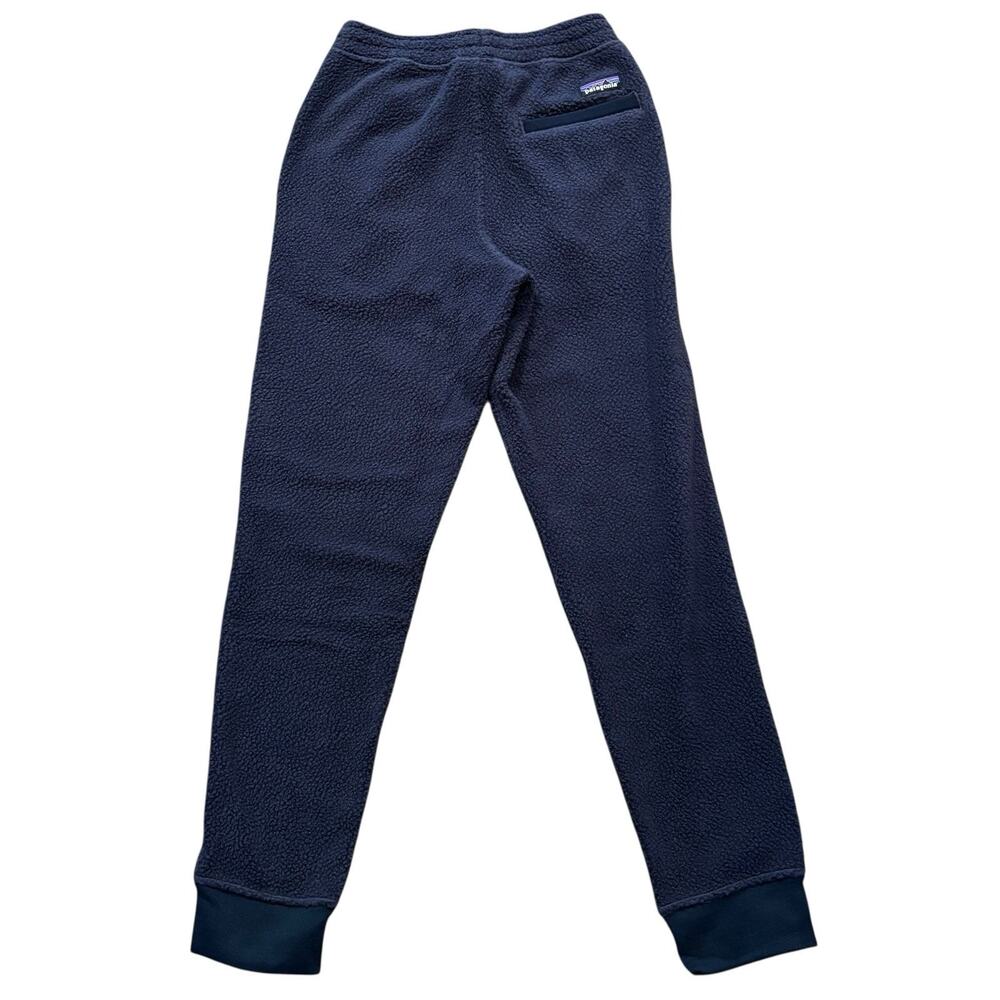Patagonia Shearling Nena Joggers Fuzzy Sweatpants Blue Women’s XXS 24x29” NWOT - Picture 2 of 7